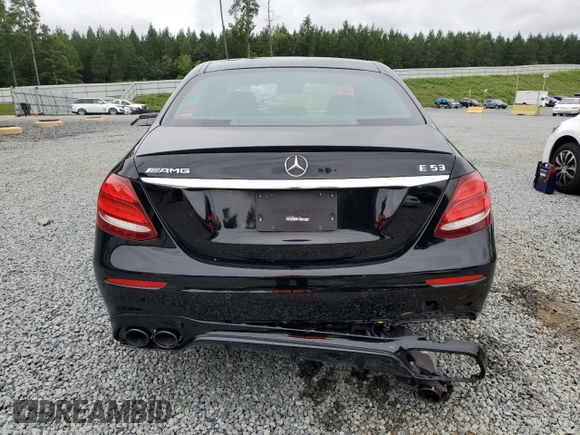 2020 Mercedes-Benz E AMG E 53 with VIN WDDZF6BBXLA721485, listed as a Copart auction lot 65898423 with 18,402 mi miles. Bid and sale history available at carsss.com. Image 6.