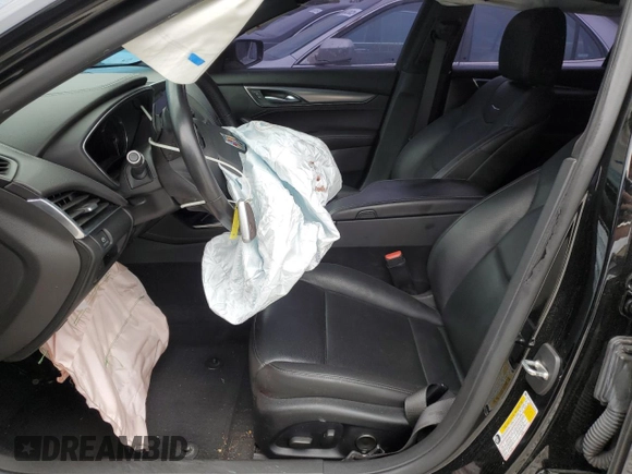 2021 Cadillac CT5 Premium Luxury with VIN 1G6DN5RK4M0144115, listed as a Copart auction lot 47977965 with 73,122 mi miles and Non Repairable. Bid and sale history available at DreamBid. Image 7.