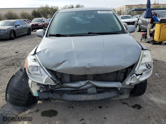 2011 Nissan Versa 1.8 S with VIN 3N1BC1CP5BL507256, listed as a Copart auction lot 47973325 with 131,786 mi miles and Salvage Title. Bid and sale history available at carsss.com. Image 5.