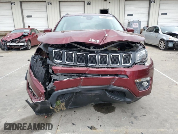 2021 Jeep Compass Latitude z VIN 3C4NJDBB4MT593377, wystawiony jako Copart lot #53428805 z przebiegiem 69 453 mil mil oraz Szkoda całkowita • Salvage title. Historia ofert i sprzedaży dostępna na DreamBid. Obrazek 5.