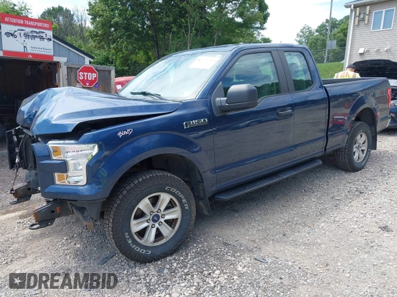 2017 Ford F-150 XL with VIN 1FTEX1E86HKE46742, listed as a IAAI auction lot 42591991 with 117,520 mi miles and . Bid and sale history available at DreamBid. Image 2.