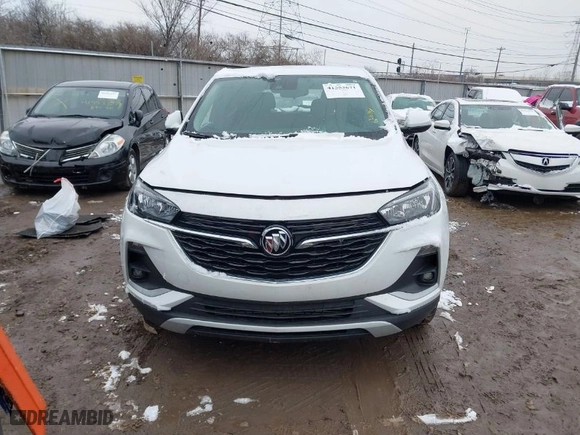 2022 Buick Encore GX Preferred with VIN KL4MMCSL8NB075548, listed as a IAAI auction lot 41553671 with 52,876 mi miles. Bid and sale history available at carsss.com. Image 11.