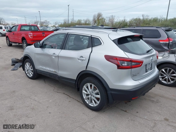 2022 Nissan Rogue Sport SV with VIN JN1BJ1BW3NW680142, listed as a IAAI auction lot 42043173 with 41,165 mi miles. Bid and sale history available at carsss.com. Image 3.