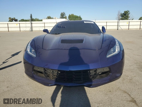 2015 Chevrolet Corvette 2LT with VIN 1G1YD2D7XF5104218, listed as a Copart auction lot 56056945 with 42,300 mi miles and Salvage title. Bid and sale history available at DreamBid. Image 5.