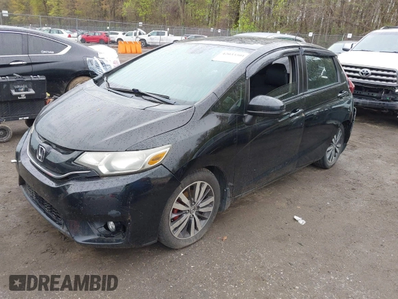 2015 Honda Fit EX-L with VIN 3HGGK5H88FM726406, listed as a IAAI auction lot 42033501 with 124,216 mi miles. Bid and sale history available at carsss.com. Image 17.