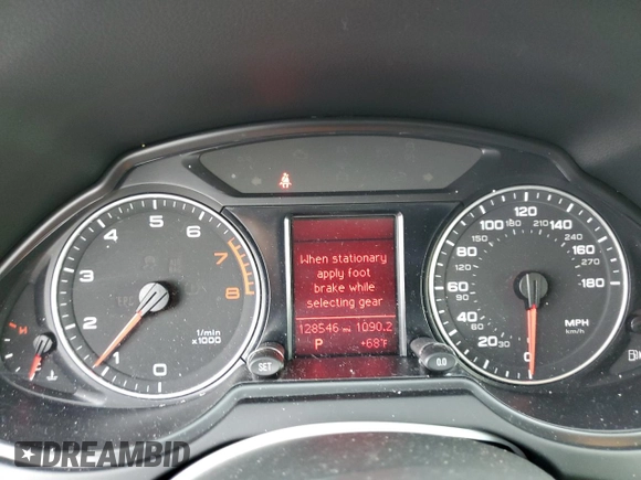 2011 Audi Q5 Premium Plus with VIN WA1LFAFP1BA034445, listed as a Copart auction lot 79124804 with 128,546 mi miles and Salvage Title. Bid and sale history available at DreamBid. Image 9.