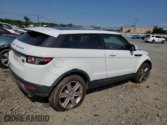 2014 Land Rover Range Rover Evoque Pure Plus with VIN SALVP1BG3EH858498, listed as a Copart auction lot 59570554 with 136,797 mi miles and Salvage title. Bid and sale history available at DreamBid. Image 3.