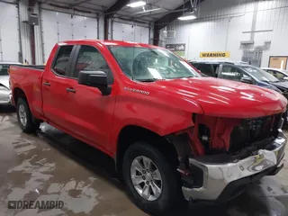 2019 Chevrolet Silverado 1500 Work Truck with VIN 1GCRYAEH9KZ299622, listed as a IAAI auction lot 41329432 with 79,283 mi miles. Bid and sale history available at carsss.com. Image 1.