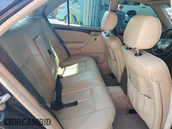1996 Mercedes-Benz C with VIN WDBHA28E1TF402525, listed as a Copart auction lot 69050504 with 178,492 mi miles and Salvage Title. Bid and sale history available at carsss.com. Image 10.