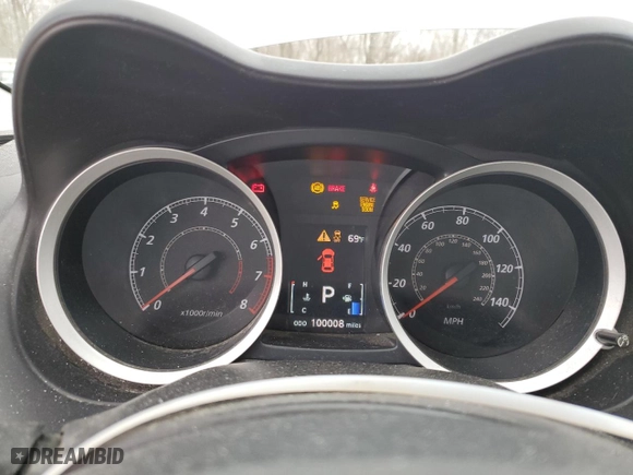2015 Mitsubishi Lancer ES with VIN JA32U2FU8FU010133, listed as a Copart auction lot 51712055 with 100008 miles and Clean Title. Bid and sale history available at carsss.com. Image 9.