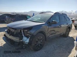 2025 Subaru Outback Onyx with VIN 4S4BTALC1S3113481, listed as a Copart auction lot 44992025 with 7,285 mi miles and Salvage title. Bid and sale history available at DreamBid. Image 1.