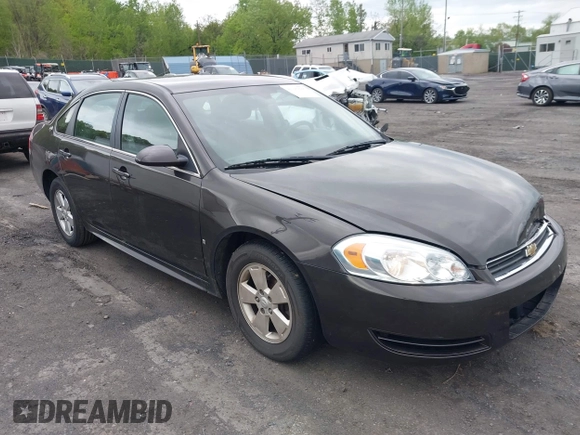 2009 Chevrolet Impala LT with VIN 2G1WT57K191104822, listed as a IAAI auction lot 42145648 with 176,184 mi miles and . Bid and sale history available at DreamBid. Image 1.