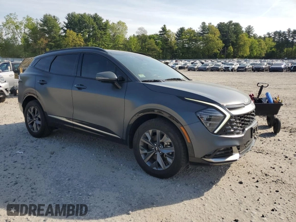 2023 Kia Sportage SX-Prestige with VIN KNDPXCAG4P7064986, listed as a Copart auction lot 56282465 with 29,424 mi miles and Salvage title. Bid and sale history available at DreamBid. Image 4.