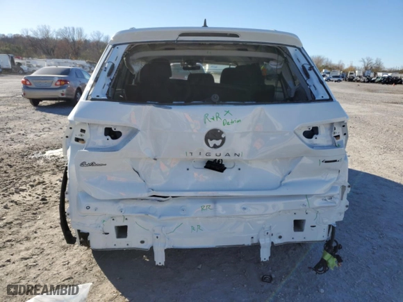 2024 Volkswagen Tiguan S with VIN 3VVFB7AX8RM135392, listed as a Copart auction lot 81335324 with 6,226 mi miles and Salvage Title. Bid and sale history available at carsss.com. Image 6.