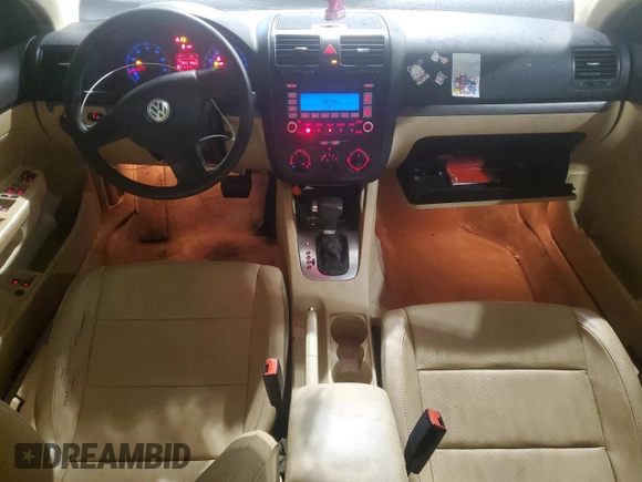 2007 Volkswagen Jetta 2.5 with VIN 3VWSF71K37M038634, listed as a Copart auction lot 43028475 with 177,850 mi miles and Salvage title. Bid and sale history available at DreamBid. Image 8.