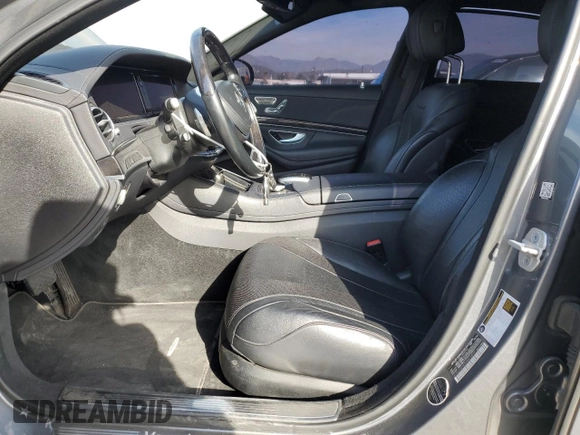 2017 Mercedes-Benz S 550e with VIN WDDUG6DB3HA315317, listed as a Copart auction lot 86901694 with 91,312 mi miles and Salvage Title. Bid and sale history available at DreamBid. Image 7.