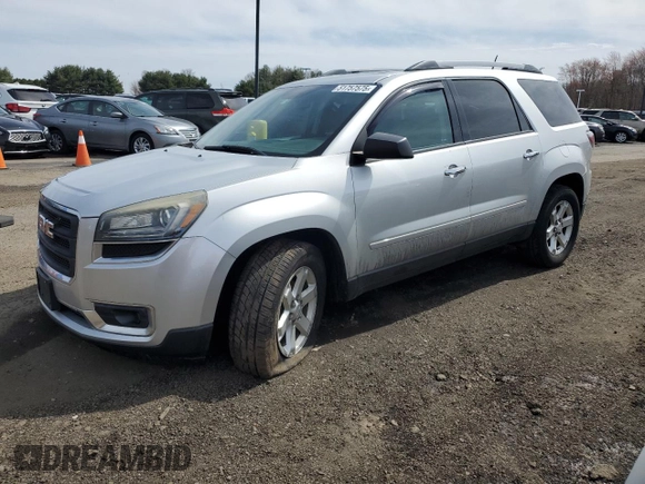 2016 GMC Acadia SLE z VIN 1GKKVPKD8GJ298549, wystawiony jako Copart lot #51757575 z przebiegiem 104 053 mil mil oraz Szkoda całkowita • Salvage title. Historia ofert i sprzedaży dostępna na DreamBid. Obrazek 1.