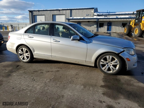 2011 Mercedes-Benz C-Class C 300 Sport with VIN WDDGF8BB0BR161401, listed as a Copart auction lot 46608965 with 158,766 mi miles and Salvage Title. Bid and sale history available at carsss.com. Image 4.