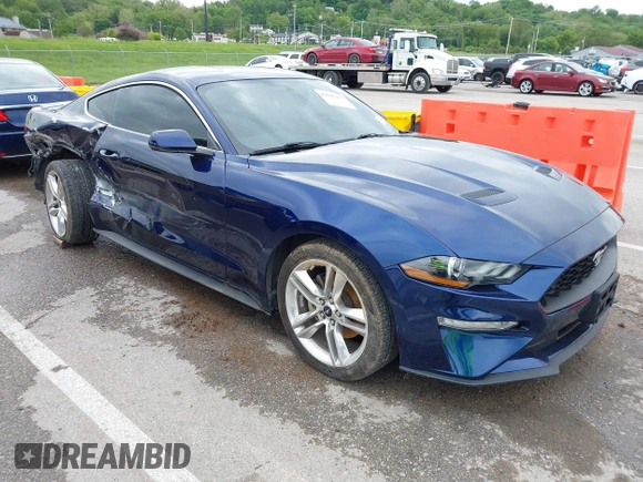 2020 Ford Mustang EcoBoost with VIN 1FA6P8TH2L5108722, listed as a IAAI auction lot 42182257 with 65,651 mi miles and . Bid and sale history available at DreamBid. Image 1.