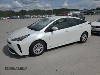 2022 Toyota Prius L Eco with VIN JTDKAMFUXN3169360, listed as a Copart auction lot 53903215 with 46,359 mi miles and Salvage Title. Bid and sale history available at carsss.com. Image 1.