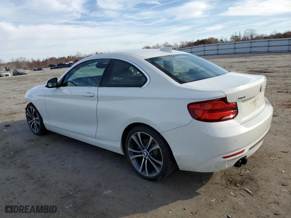 2019 BMW 2 Series 230i xDrive with VIN WBA2J3C53KVD49058, listed as a Copart auction lot 76849723 with 56,084 mi miles. Bid and sale history available at carsss.com. Image 2.