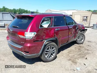 2019 Jeep Grand Cherokee Limited with VIN 1C4RJEBG0KC656728, listed as a IAAI auction lot 42303218 with 107,544 mi miles and . Bid and sale history available at DreamBid. Image 4.