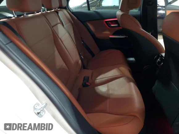 2025 Mercedes-Benz C 300 with VIN W1KAF4HB5SR256235, listed as a Copart auction lot 54407365 with 4,645 mi miles and Clean Title. Bid and sale history available at DreamBid. Image 10.