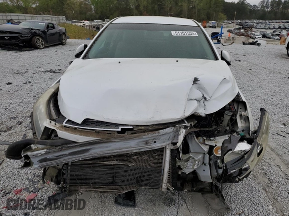 2013 Chevrolet Cruze 1LT with VIN 1G1PC5SB9D7102386, listed as a Copart auction lot 51101535 with 125,987 mi miles and Salvage Title. Bid and sale history available at carsss.com. Image 5.