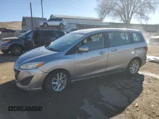 2014 Mazda 5 Touring with VIN JM1CW2CL0E0169665, listed as a Copart auction lot 80062594 with Not Provided miles and Salvage Title. Bid and sale history available at carsss.com. Image 1.