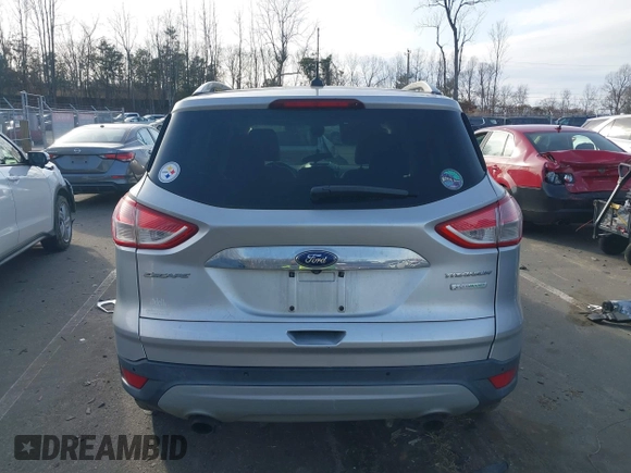 2014 Ford Escape Titanium with VIN 1FMCU0JX3EUB22005, listed as a IAAI auction lot 41610799 with 248,066 mi miles. Bid and sale history available at carsss.com. Image 16.