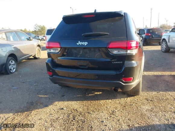 2021 Jeep Grand Cherokee Laredo X with VIN 1C4RJEAG9MC511837, listed as a IAAI auction lot 41386461 with 52,184 mi miles. Bid and sale history available at carsss.com. Image 16.