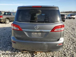 2015 Nissan Quest S with VIN JN8AE2KP9F9133229, listed as a Copart auction lot 50123324 with 119,906 mi miles. Bid and sale history available at carsss.com. Image 6.