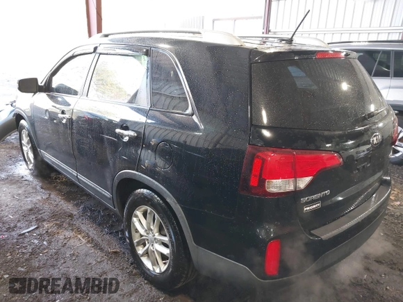 2014 Kia Sorento LX with VIN 5XYKT4A73EG471273, listed as a IAAI auction lot 41838577 with 102,760 mi miles and . Bid and sale history available at carsss.com. Image 3.