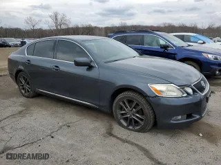 2006 Lexus GS 300 with VIN JTHCH96S660003611, listed as a Copart auction lot 52576795 with 175,555 mi miles and Salvage Title. Bid and sale history available at carsss.com. Image 4.