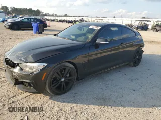 2017 BMW 4 Series 440i with VIN WBA4P1C55HK522422, listed as a Copart auction lot 44524845 with 94,145 mi miles and Salvage Title. Bid and sale history available at carsss.com. Image 1.