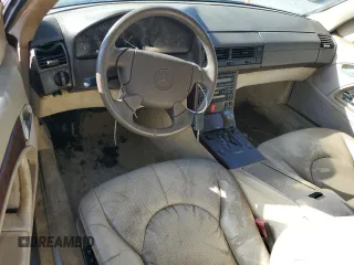 1997 Mercedes-Benz SL-Class with VIN WDBFA67F4VF148157, listed as a Copart auction lot 51943445 with Not Provided miles and Salvage Title. Bid and sale history available at carsss.com. Image 8.