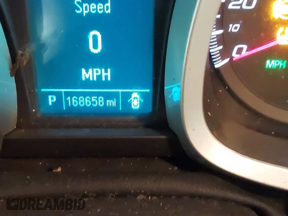 2014 Chevrolet Equinox LTZ with VIN 1GNFLHEKXEZ109795, listed as a IAAI auction lot 41849381 with 168,658 mi miles. Bid and sale history available at carsss.com. Image 16.