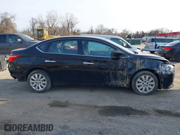 2019 Nissan Sentra SV with VIN 3N1AB7AP5KY349220, listed as a IAAI auction lot 41762205 with 69,424 mi miles. Bid and sale history available at carsss.com. Image 13.