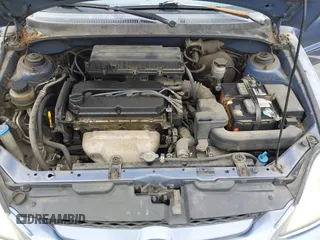 2003 Kia Rio with VIN KNADC125736236506, listed as a IAAI auction lot 41467649 with 109,975 mi miles. Bid and sale history available at carsss.com. Image 10.