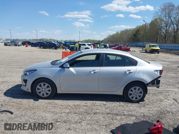 2023 Kia Rio LX with VIN 3KPA24AD7PE532953, listed as a IAAI auction lot 41892980 with 38,350 mi miles. Bid and sale history available at carsss.com. Image 15.