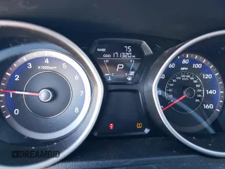 2013 Hyundai Elantra Coupe GS with VIN KMHDH6AE5DU015000, listed as a Copart auction lot 86736964 with 171,320 mi miles and Salvage Title. Bid and sale history available at carsss.com. Image 9.