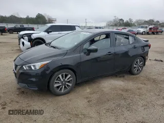 2021 Nissan Versa SV with VIN 3N1CN8EV3ML834597, listed as a Copart auction lot 49272395 with 84,501 mi miles and Non repairable. Bid and sale history available at DreamBid. Image 1.