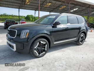 2024 Kia Telluride EX with VIN 5XYP34GC4RG567204, listed as a Copart auction lot 51854495 with 5,164 mi miles and Salvage Title. Bid and sale history available at carsss.com. Image 1.
