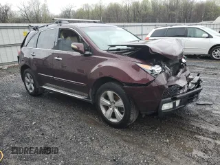 2010 Acura MDX Technology with VIN 2HNYD2H44AH510384, listed as a Copart auction lot 51701535 with 200,790 mi miles and Salvage Title. Bid and sale history available at DreamBid. Image 4.
