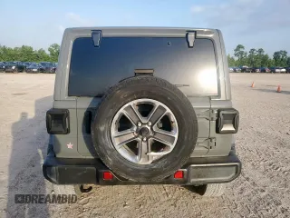 2022 Jeep Wrangler Unlimited Sahara с VIN 1C4HJXEG8NW164969, выставлен на аукционе Copart как лот 61671095 с пробегом 64 263 миль миль и Списание • Salvage title. История ставок и продаж доступна на DreamBid. Изображение 6.