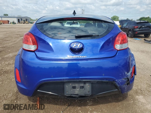 2012 Hyundai Veloster w/Black Int с VIN KMHTC6AD7CU031425, выставлен на аукционе Copart как лот 58536005 с пробегом 68 510 миль миль и Списание • Salvage title. История ставок и продаж доступна на DreamBid. Изображение 6.