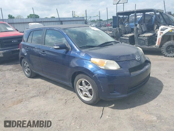 2008 Scion xD with VIN JTKKU10448J004492, listed as a IAAI auction lot 42071070 with 198,787 mi miles. Bid and sale history available at carsss.com. Image 1.