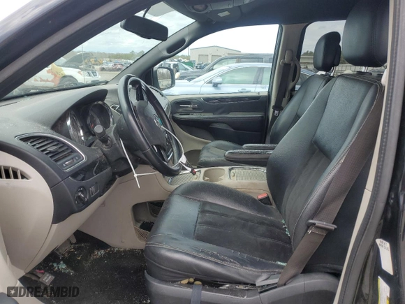 2017 Dodge Grand Caravan SXT with VIN 2C4RDGCG3HR825190, listed as a Copart auction lot 46880835 with 175,513 mi miles and Salvage Title. Bid and sale history available at carsss.com. Image 7.