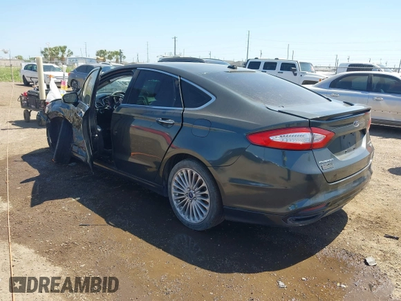 2016 Ford Fusion Titanium with VIN 3FA6P0K98GR158877, listed as a IAAI auction lot 41994013 with 57,027 mi miles and . Bid and sale history available at DreamBid. Image 3.