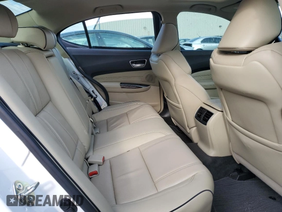 2018 Acura TLX w/Technology Pkg with VIN 19UUB3F55JA000511, listed as a Copart auction lot 47259135 with 48,259 mi miles and Salvage Title. Bid and sale history available at carsss.com. Image 10.